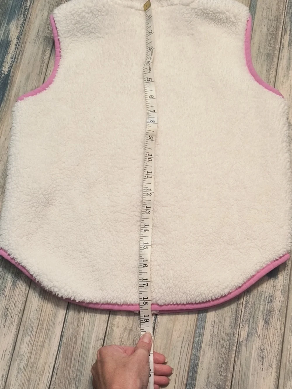 Girls Nike Sherpa Vest Size L (6-7)